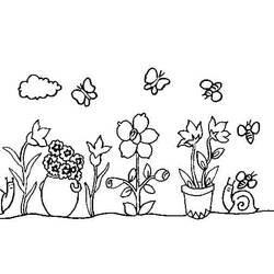 Garden (Nature and Seasons) coloring page #180036 to print and color