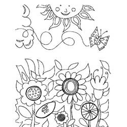 Garden (Nature and Seasons) coloring page #180038 to print and color
