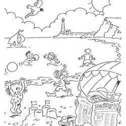 Landscape (Nature and Seasons) coloring page #165812 to print and color
