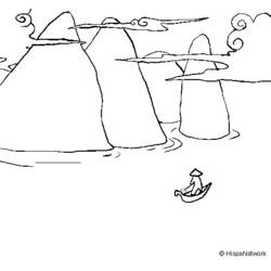 Landscape (Nature and Seasons) coloring page #165863 to print and color