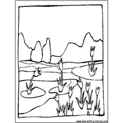 Landscape (Nature and Seasons) coloring page #165885 to print and color