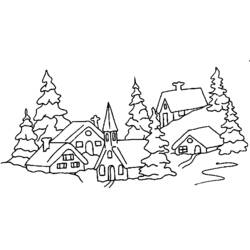 Landscape (Nature and Seasons) coloring page #165941 to print and color