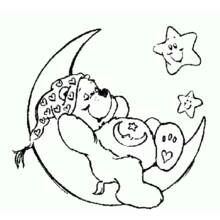 Coloring page: Moon (Nature and Seasons) #155607 - Free Printable Coloring Pages