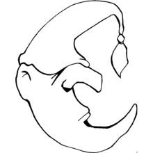 Coloring page: Moon (Nature and Seasons) #155609 - Free Printable Coloring Pages
