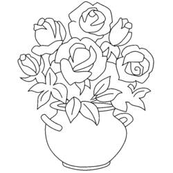 Coloring page: Roses (Nature and Seasons) #161887 - Free Printable Coloring Pages