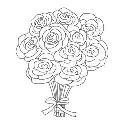 Coloring page: Roses (Nature and Seasons) #161892 - Free Printable Coloring Pages