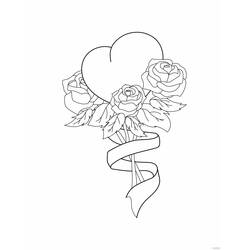 Roses (Nature and Seasons) coloring page #176456 to print and color