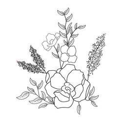 Roses (Nature and Seasons) coloring page #176476 to print and color