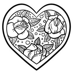 Roses (Nature and Seasons) coloring page #176487 to print and color