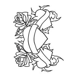 Roses (Nature and Seasons) coloring page #176494 to print and color