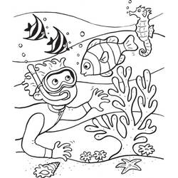 Coloring pages: Sea - Free Printable Coloring Pages