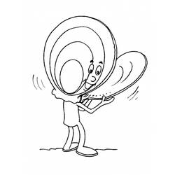 Shell (Nature and Seasons) coloring page #163180 to print and color