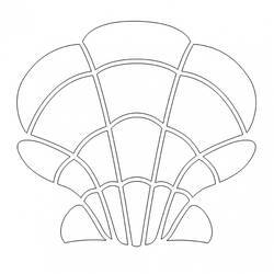 Shell (Nature and Seasons) coloring page #163218 to print and color