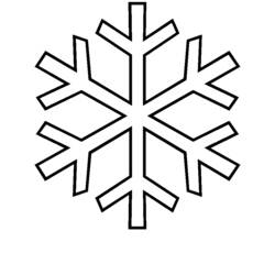 Coloring page: Snowflake (Nature and Seasons) #160452 - Free Printable Coloring Pages