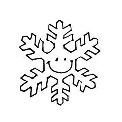 Coloring page: Snowflake (Nature and Seasons) #160467 - Free Printable Coloring Pages