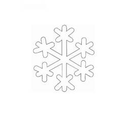 Coloring page: Snowflake (Nature and Seasons) #160471 - Free Printable Coloring Pages