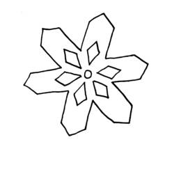 Coloring page: Snowflake (Nature and Seasons) #160479 - Free Printable Coloring Pages