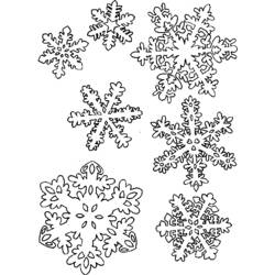 Coloring page: Snowflake (Nature and Seasons) #160490 - Free Printable Coloring Pages