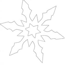Coloring page: Snowflake (Nature and Seasons) #160514 - Free Printable Coloring Pages