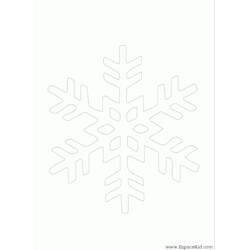Coloring page: Snowflake (Nature and Seasons) #160523 - Free Printable Coloring Pages