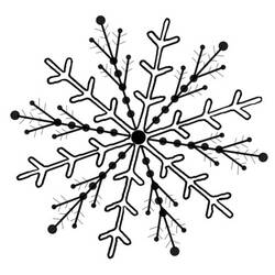 Coloring page: Snowflake (Nature and Seasons) #160596 - Free Printable Coloring Pages