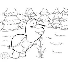 Coloring page: Snowman (Nature and Seasons) #89300 - Free Printable Coloring Pages