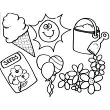 Spring Season (Nature and Seasons) coloring page #164746 to print and color