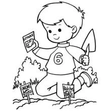 Spring Season (Nature and Seasons) coloring page #164791 to print and color