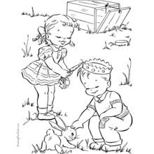 Spring Season (Nature and Seasons) coloring page #164816 to print and color