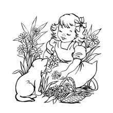 Spring Season (Nature and Seasons) coloring page #164858 to print and color