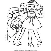 Spring Season (Nature and Seasons) coloring page #164918 to print and color