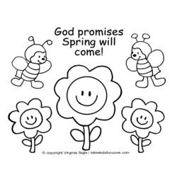 Spring Season (Nature and Seasons) coloring page #165049 to print and color