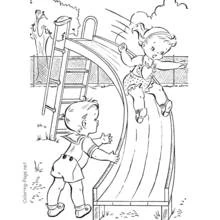 Summer season (Nature and Seasons) coloring page #165248 to print and color