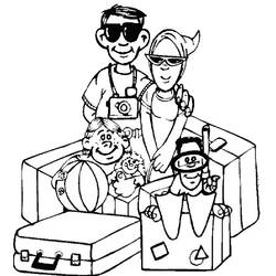 Summer season (Nature and Seasons) coloring page #165262 to print and color