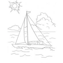 Summer season (Nature and Seasons) coloring page #165289 to print and color