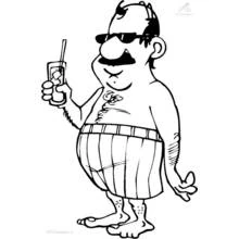 Summer season (Nature and Seasons) coloring page #165351 to print and color