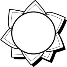 Sun (Nature and Seasons) coloring page #158058 to print and color