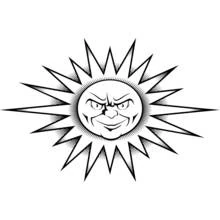 Coloring page: Sun (Nature and Seasons) #158136 - Free Printable Coloring Pages