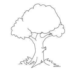 Coloring page: Tree (Nature and Seasons) #154667 - Free Printable Coloring Pages