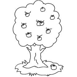 Coloring page: Tree (Nature and Seasons) #154674 - Free Printable Coloring Pages