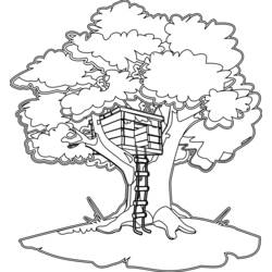 Coloring page: Tree (Nature and Seasons) #154800 - Free Printable Coloring Pages