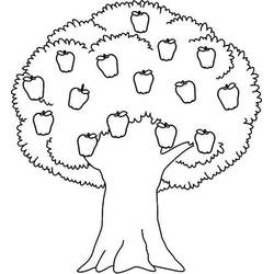 Coloring page: Tree (Nature and Seasons) #154851 - Free Printable Coloring Pages
