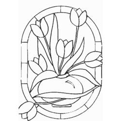 Tulip (Nature and Seasons) coloring page #161663 to print and color