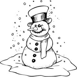 Winter Season (Nature and Seasons) coloring page #164432 to print and color