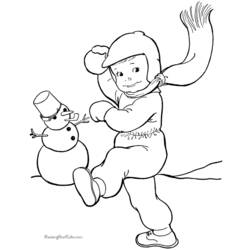 Winter Season (Nature and Seasons) coloring page #164443 to print and color