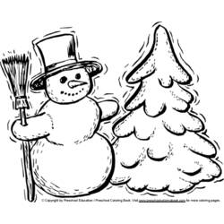 Winter Season (Nature and Seasons) coloring page #164452 to print and color