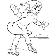 Winter Season (Nature and Seasons) coloring page #164482 to print and color