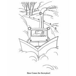 Winter Season (Nature and Seasons) coloring page #164515 to print and color