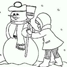 Winter Season (Nature and Seasons) coloring page #164520 to print and color