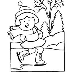 Winter Season (Nature and Seasons) coloring page #164576 to print and color